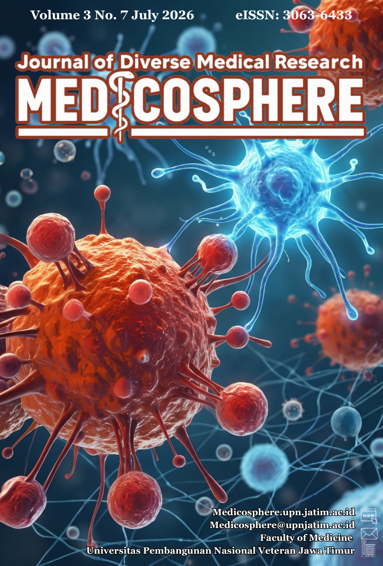 					View Vol. 3 No. 7 (2026): UPCOMING ISSUE - Journal of Diverse Medical Research : Medicosphere 2026;3(7)
				